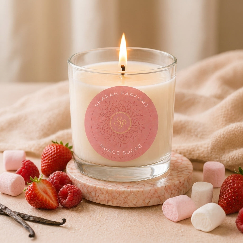Nuage Sucré — Bougie Parfumée 130 g